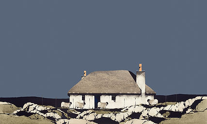Baghasdale South Uist (With Sheep) 12x20