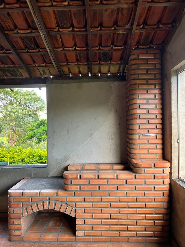 Fogão à Lenha de Tijolinho