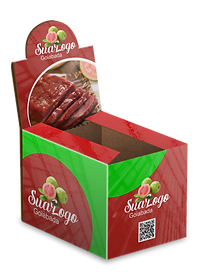 Caixas de Produtos Alimentícios