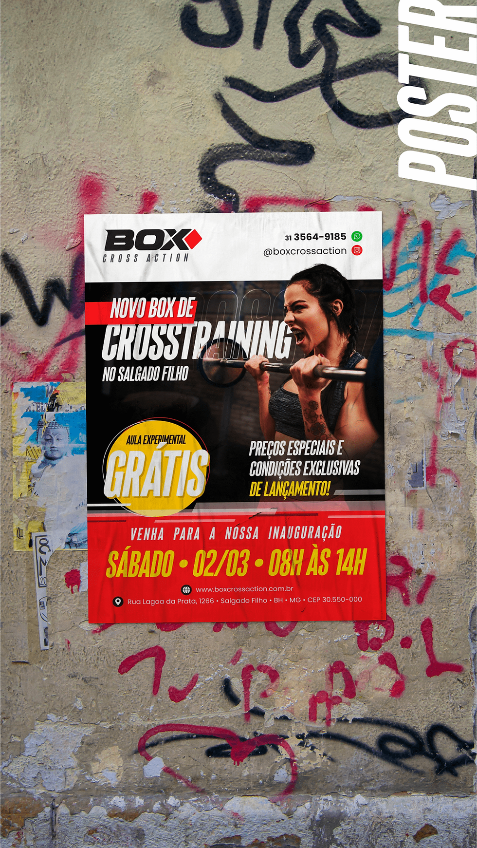 box cross action - poster