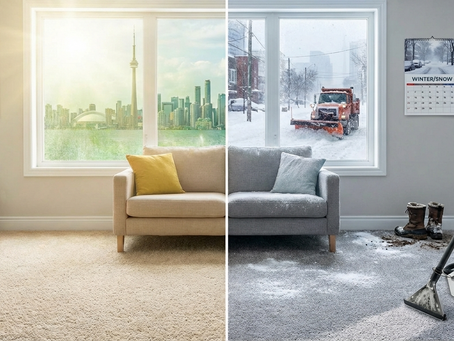 How often should you clean carpets in Toronto’s climate? (humidity + snow)