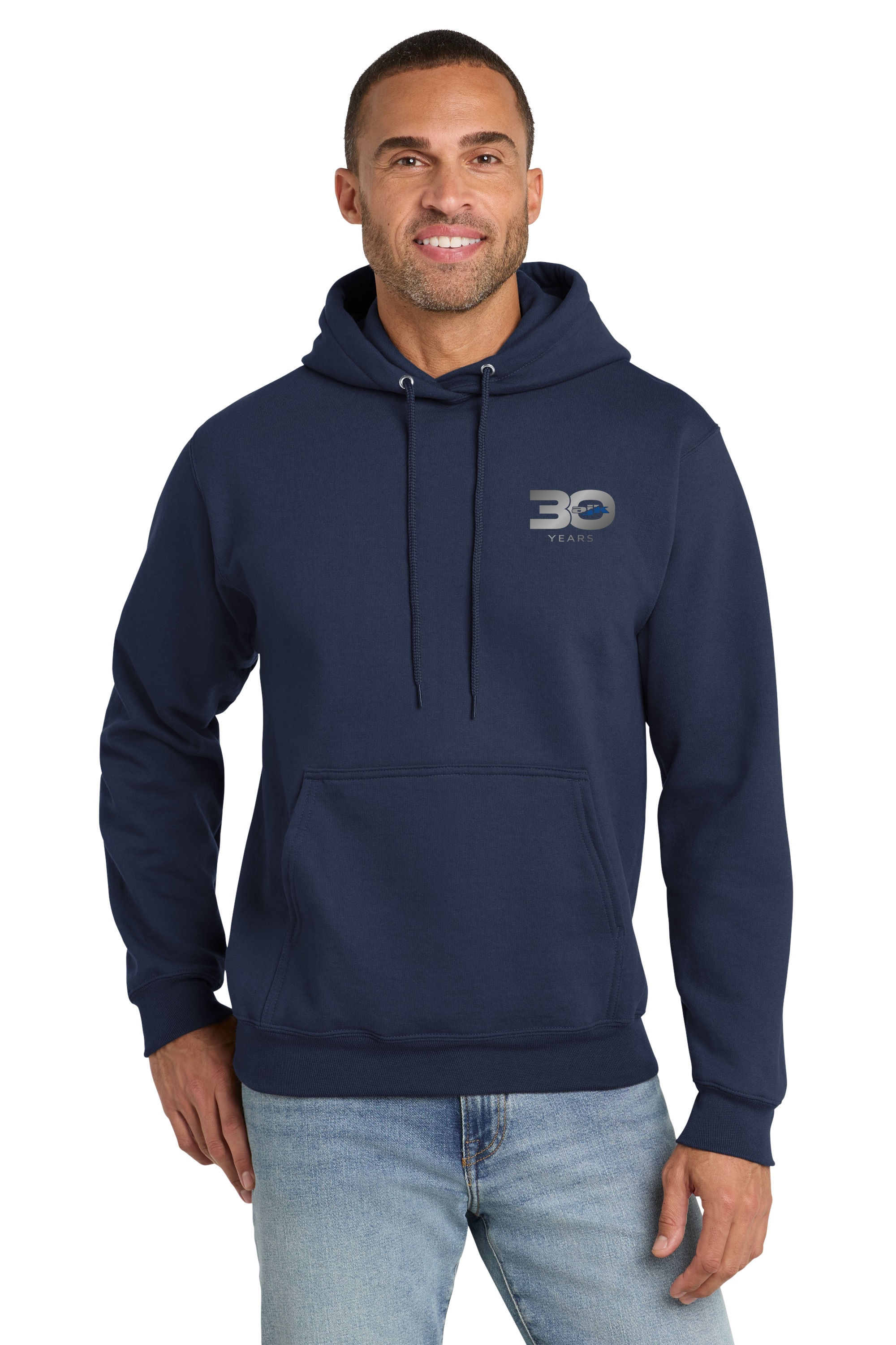 AJK- 30th - Pullover Cotton Hooded Sweatshirt- AJKPC90H