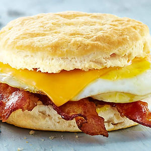 BACON EGG AND CHEESE BISCUIT
