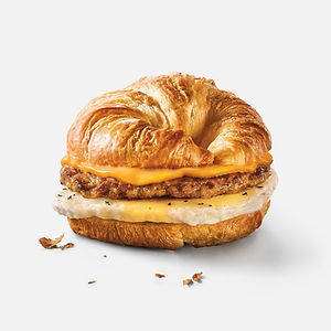 SAUSAGE EGG AND CHEESE CROISSANT