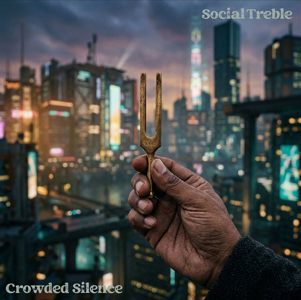 „CROWDED SILENCE" von SOCIAL TREBLE