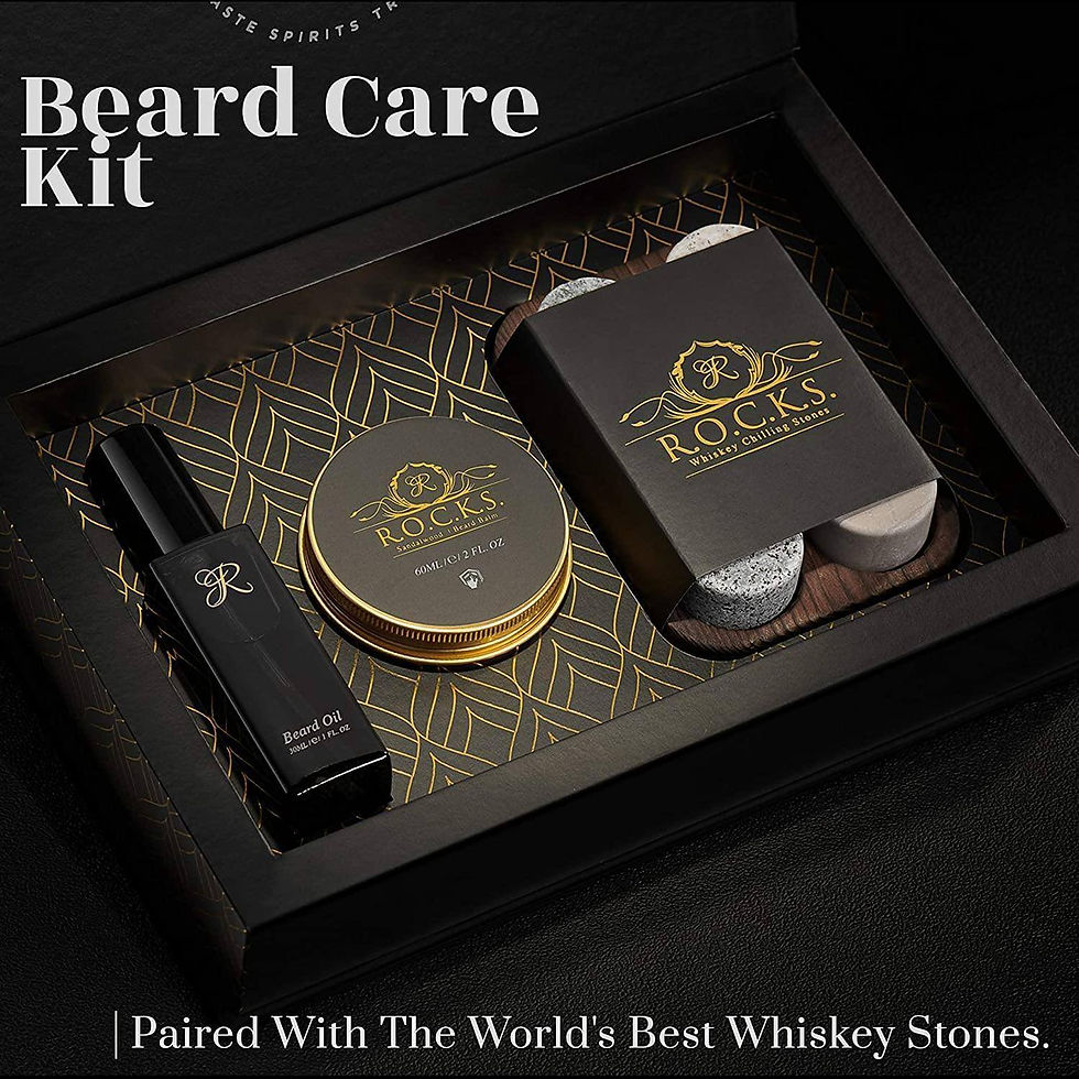 Thumbnail: The Gentleman's Essentials - Whiskey Stones & Grooming Kit Gift Set