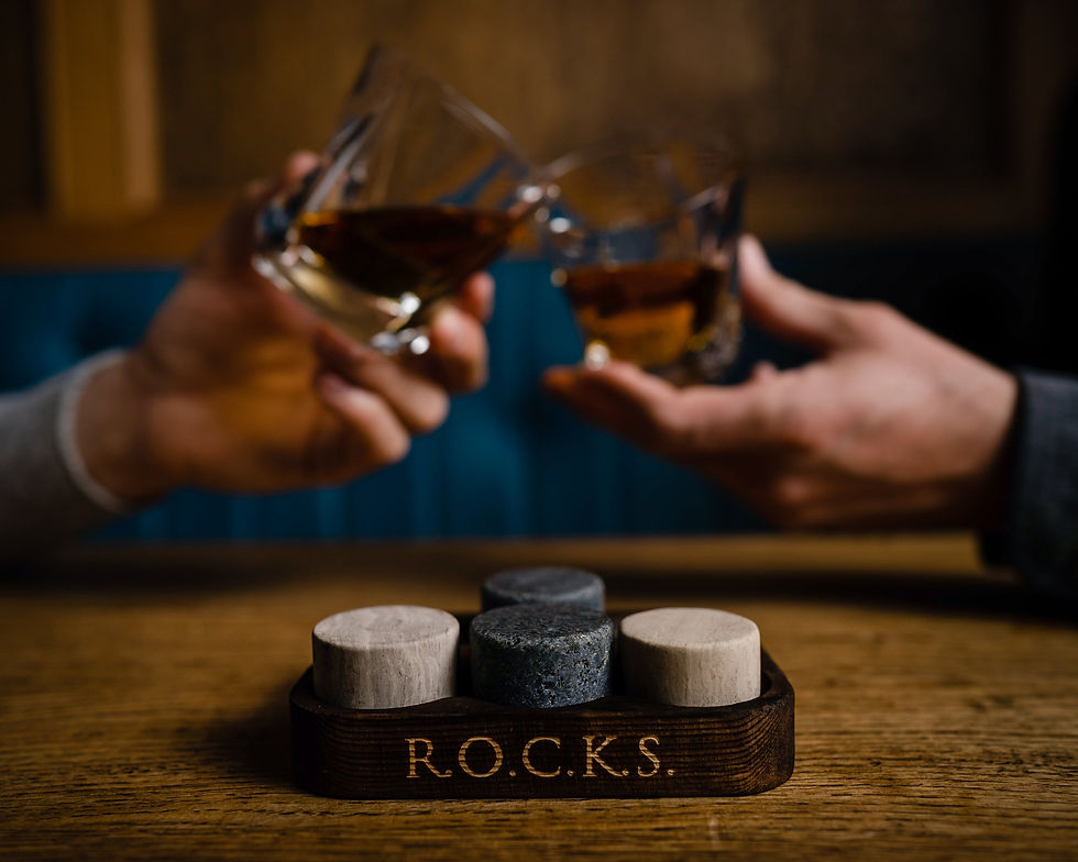 Thumbnail: The Gentleman's Essentials - Whiskey Stones & Grooming Kit Gift Set