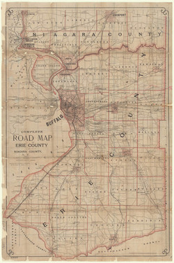 1891 Map of Buffalo