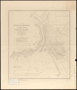 1856 Map of Buffalo