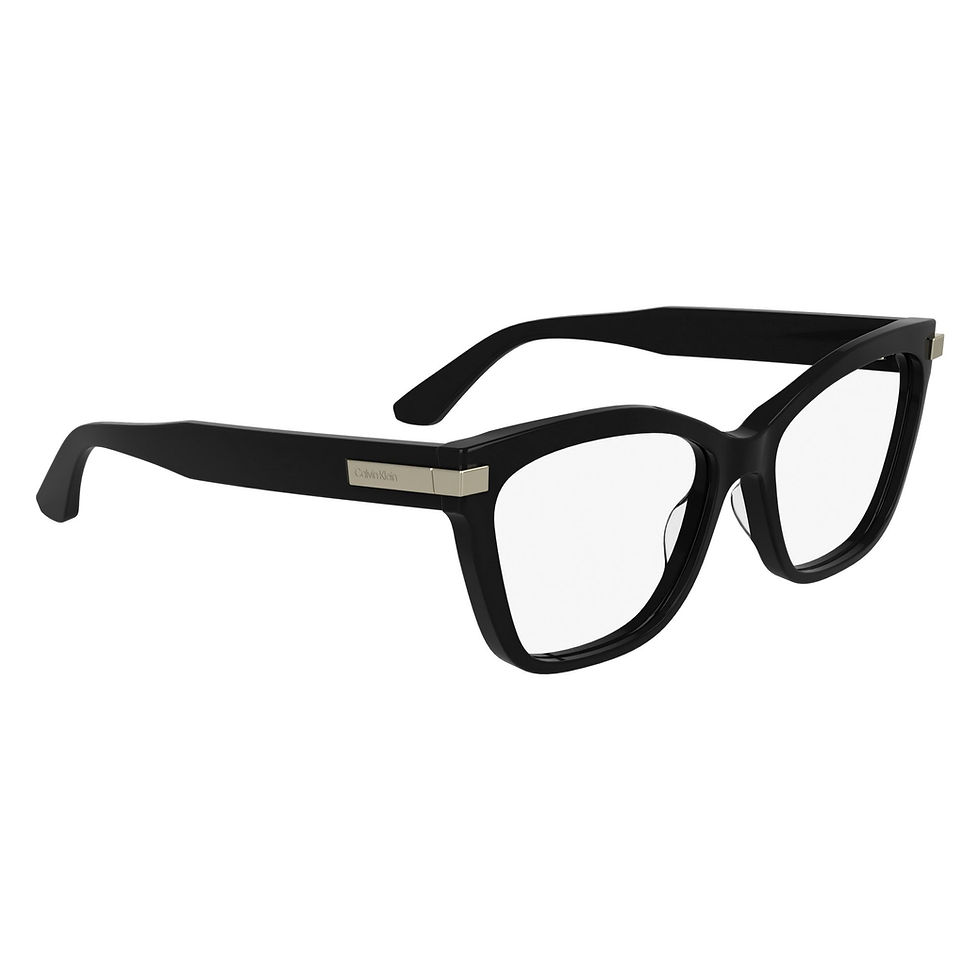 Thumbnail: CALVIN KLEIN 25513 001 - Black Cateye Eyeglasses for Men