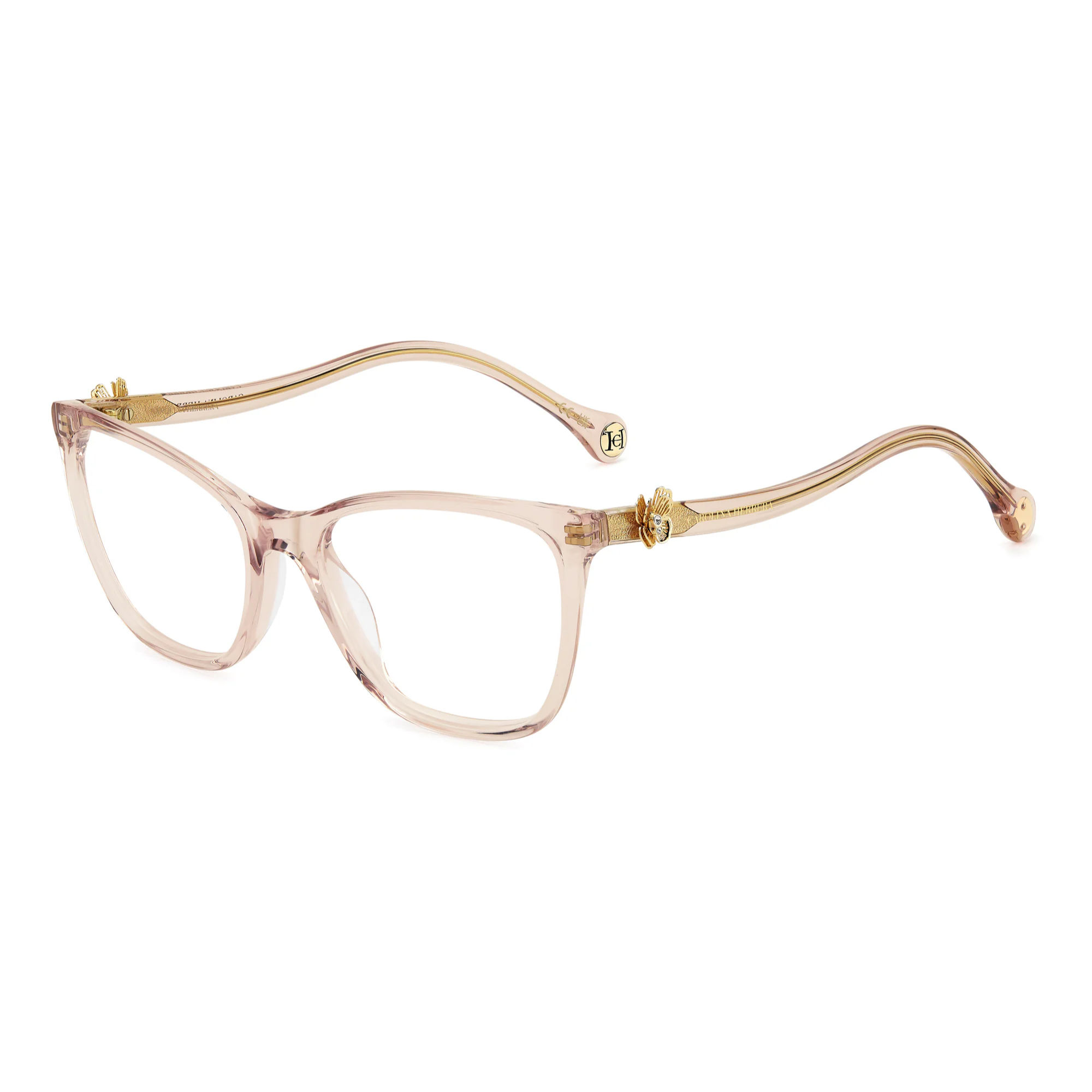 CAROLINA HERRERA HER 0395/G FWM - Brown Cateye Eyeglasses for Women
