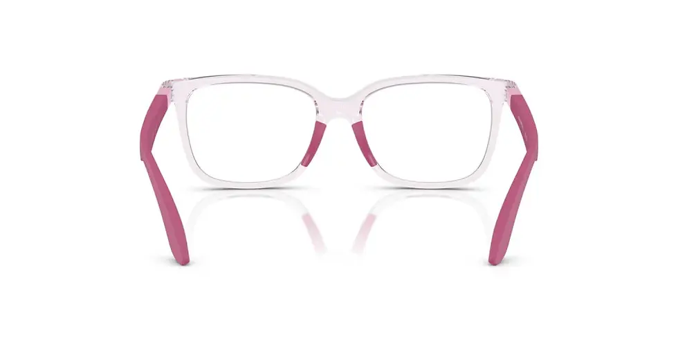 Thumbnail: EMPORIO ARMANI 3006 6139 - Pink Rectangle Eyeglasses for Kids