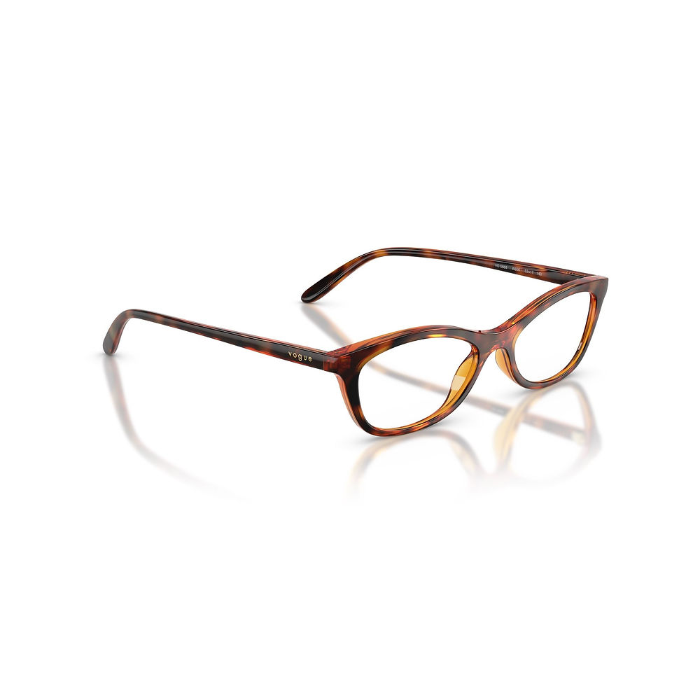 Thumbnail: VOGUE 5668 W656 - Brown / Torto Cateye Eyeglasses for Women