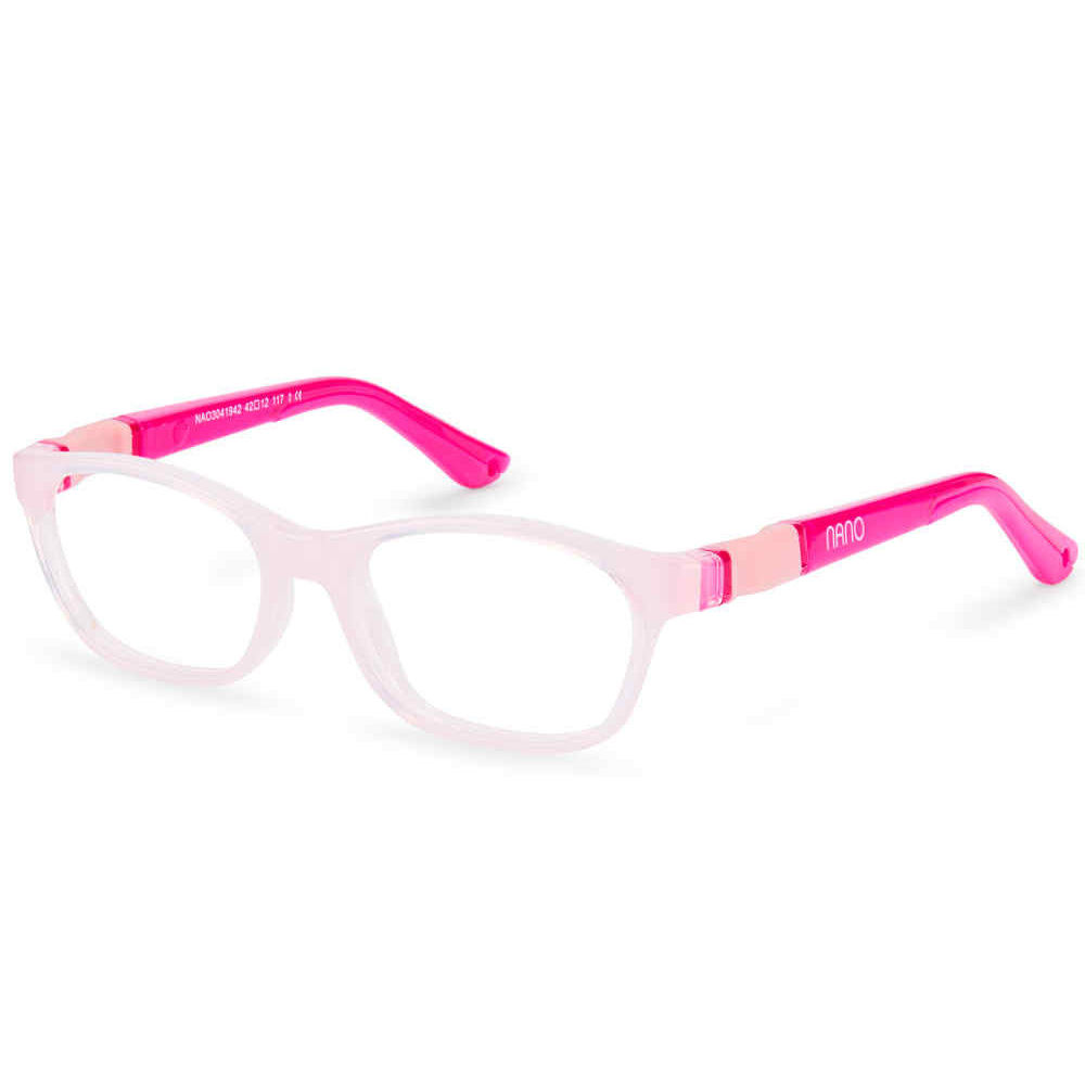NANO CAMPER 3041944 - Pink Wayfarer Eyeglasses for Kids