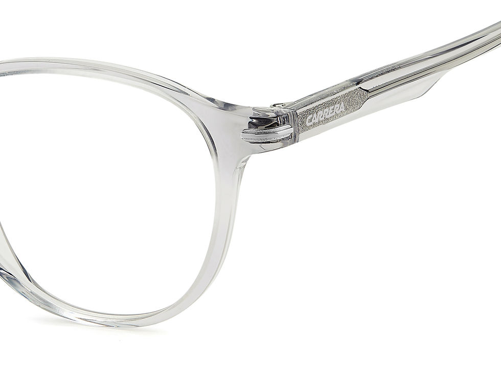 Thumbnail: CARRERA CARRERA 383 KB7 - Grey Round Eyeglasses for Men
