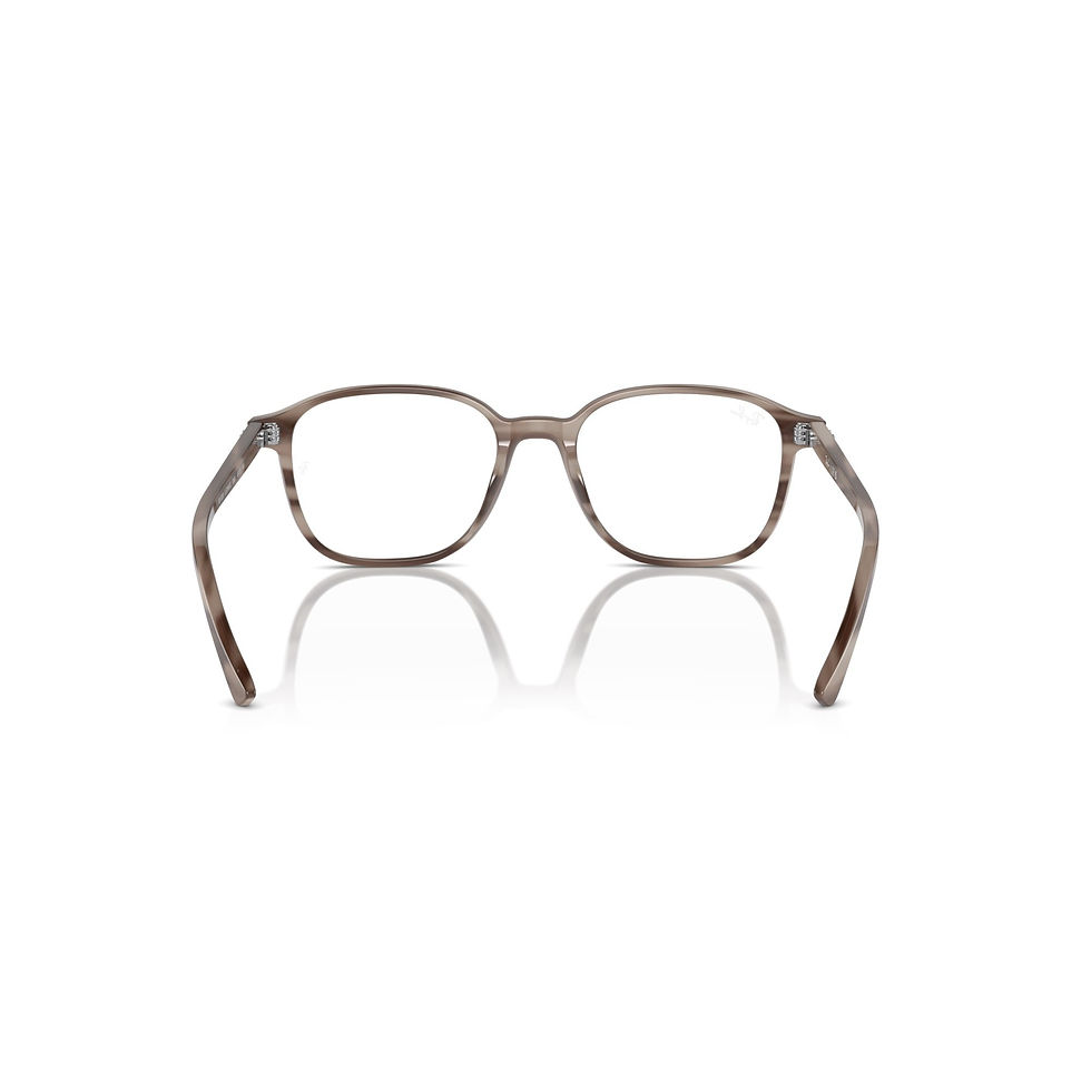 Thumbnail: RAY BAN 5393 8360 - Grey Square Eyeglasses for Men