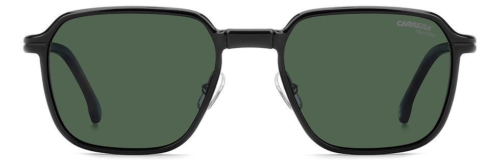 Thumbnail: CARRERA CA 388/C R80 - Silver Rectangle Eyeglasses for Men