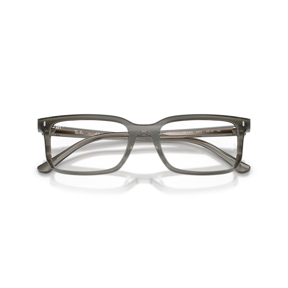 Thumbnail: RAY BAN 5445 8453 - Grey Rectangle Eyeglasses for Men