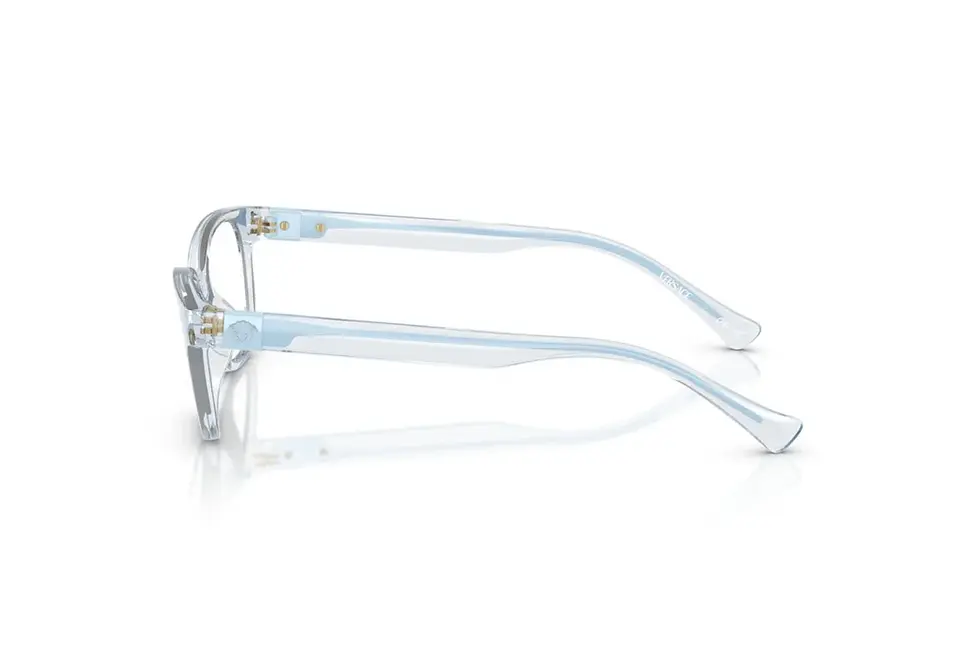 Thumbnail: VERSACE 3006U 5480 - Blue / Navy Rectangle Eyeglasses for Kids