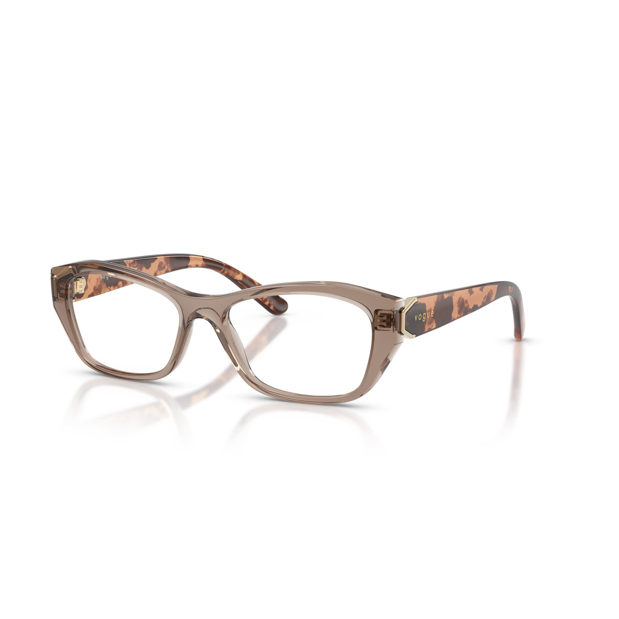 VOGUE 5676 2940 - Brown / Torto Rectangle Eyeglasses for Women