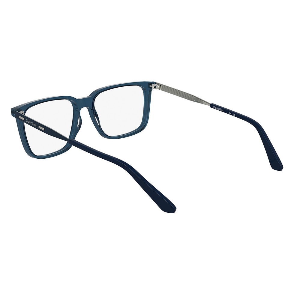 Thumbnail: CALVIN KLEIN 25517 400 - Blue / Navy Rectangle Eyeglasses for Men
