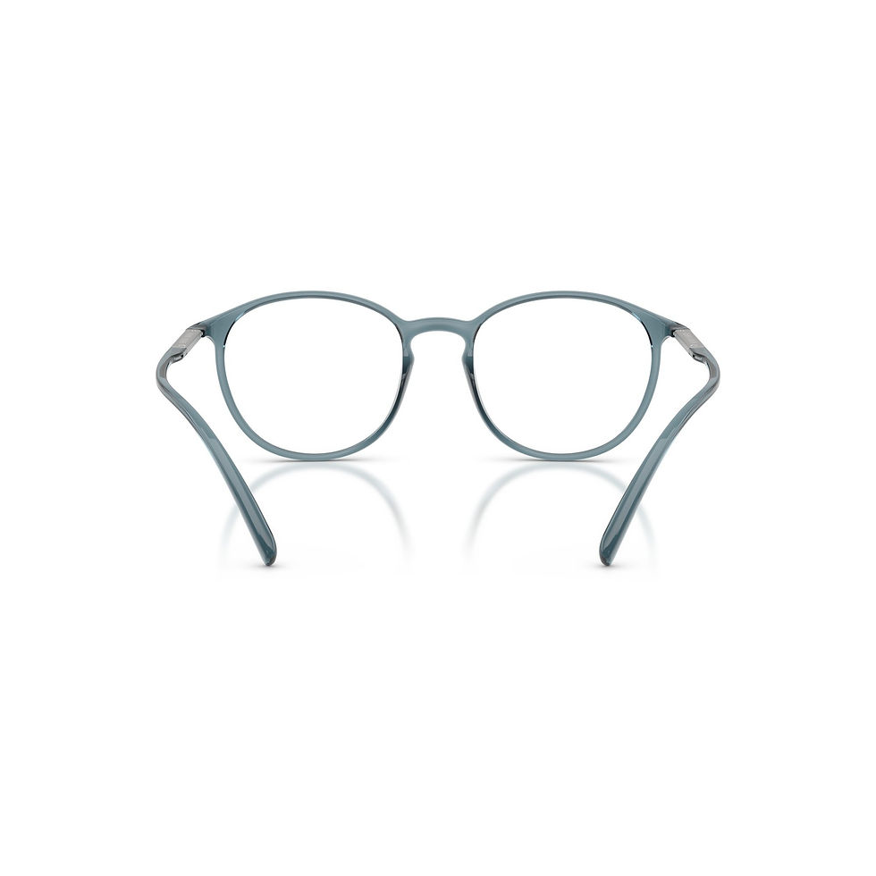 Thumbnail: GIORGIO ARMANI 7275U 6241 - Blue / Navy Round Eyeglasses for Men