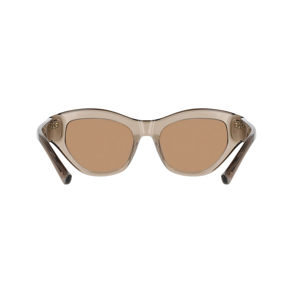 Thumbnail: DONNA KARAN 517S 207 - Brown Cateye Sunglasses for Women