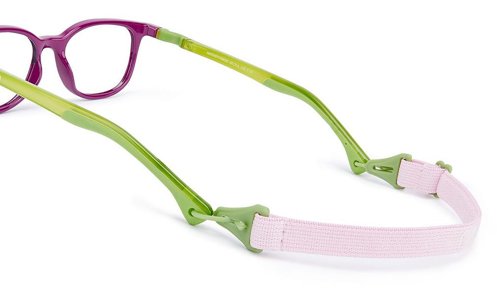 Thumbnail: NANO PIXEL & CLIP 3071146SC - Mauve Square Eyeglasses for Kids