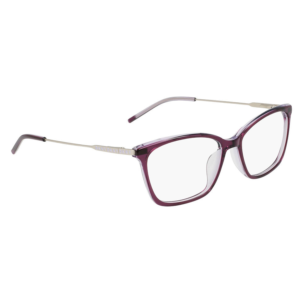 Thumbnail: DKNY 7006N 510 - Mauve Cateye Eyeglasses for Women