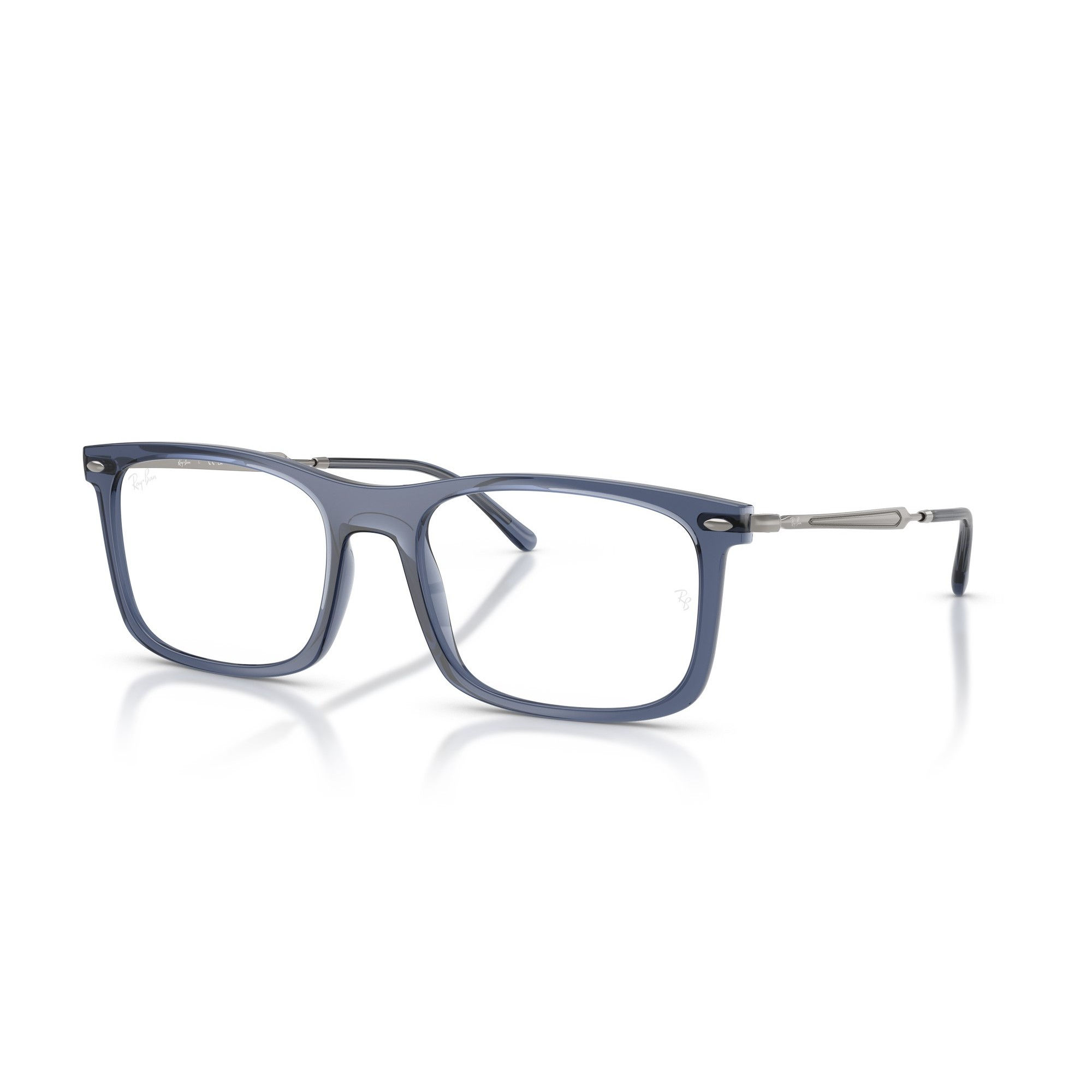 RAY BAN 7260 8462 - Blue / Navy Rectangle Eyeglasses for Men