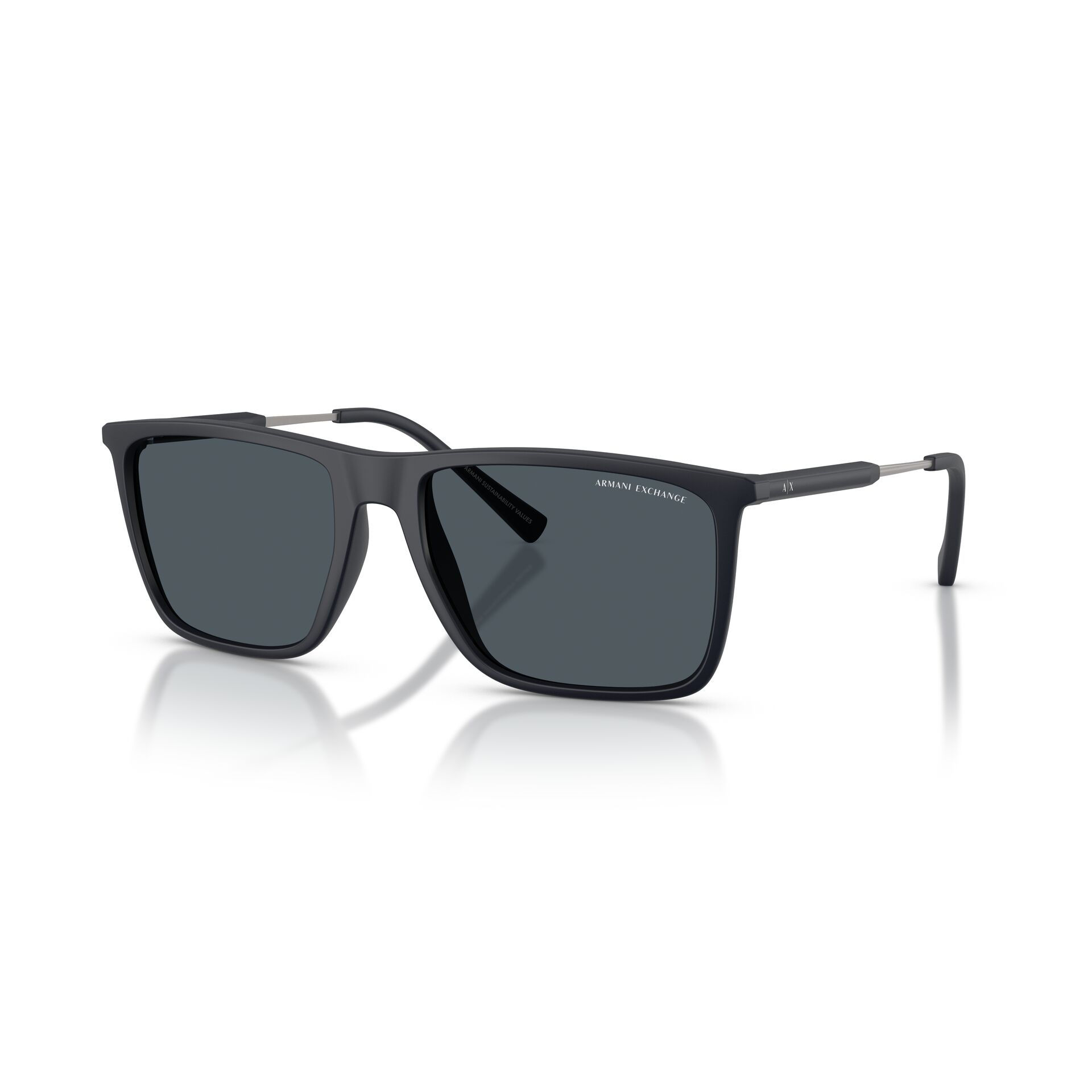 ARMANI EXCHANGE 4160S 838087 - Blue / Navy Rectangle Sunglasses for Men