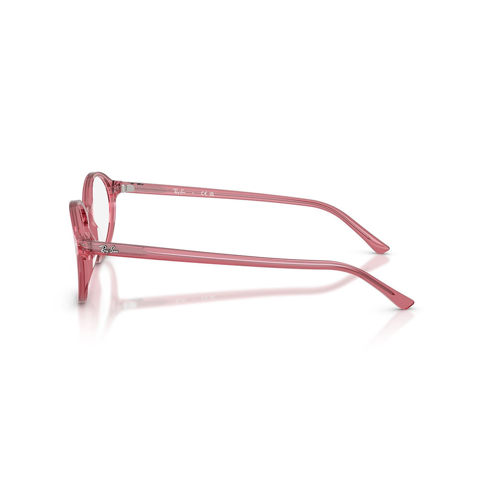 Thumbnail: RAY BAN 5429 8440 - Pink Oval Eyeglasses for Women