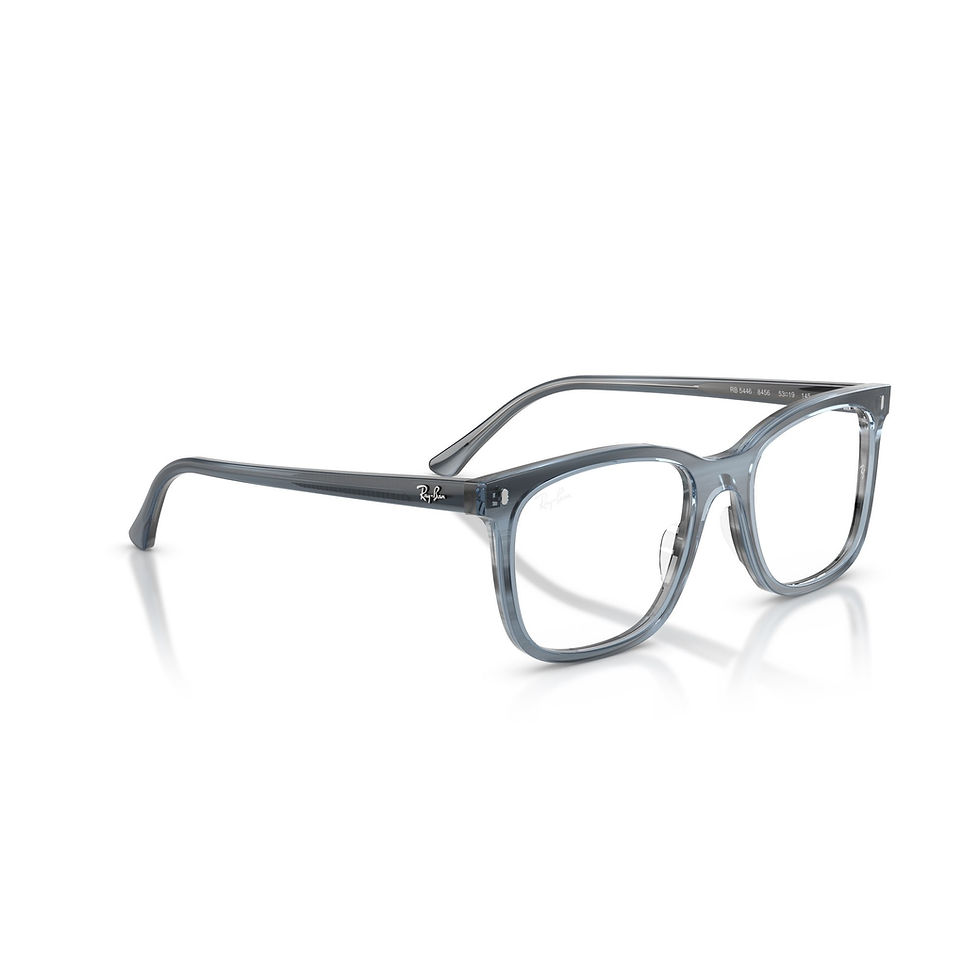 Thumbnail: RAY BAN 5446 8456 - Blue / Navy Square Eyeglasses for Men