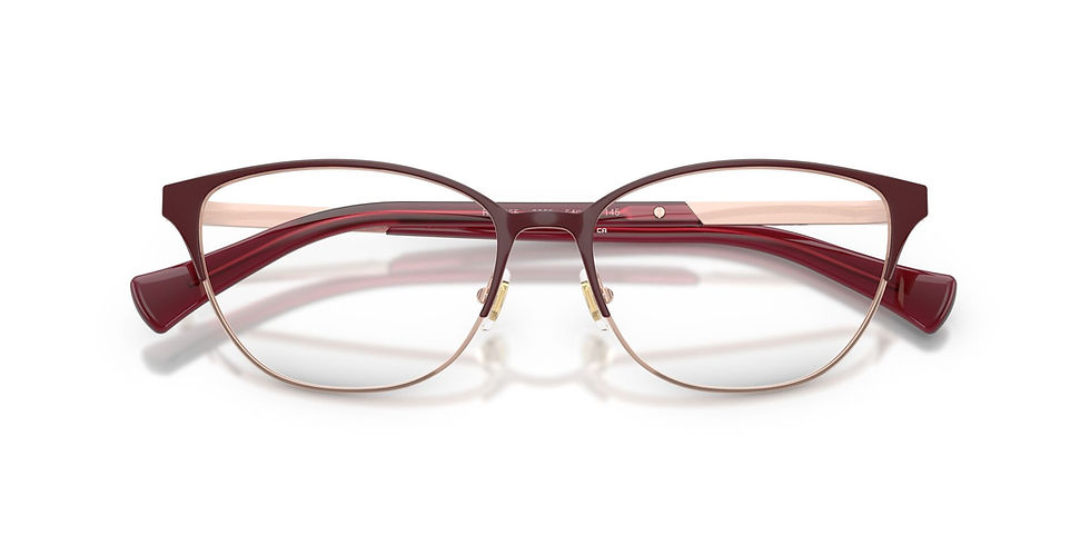 Thumbnail: RALPH LAUREN 6055 9365 - Red Cateye Eyeglasses for Women