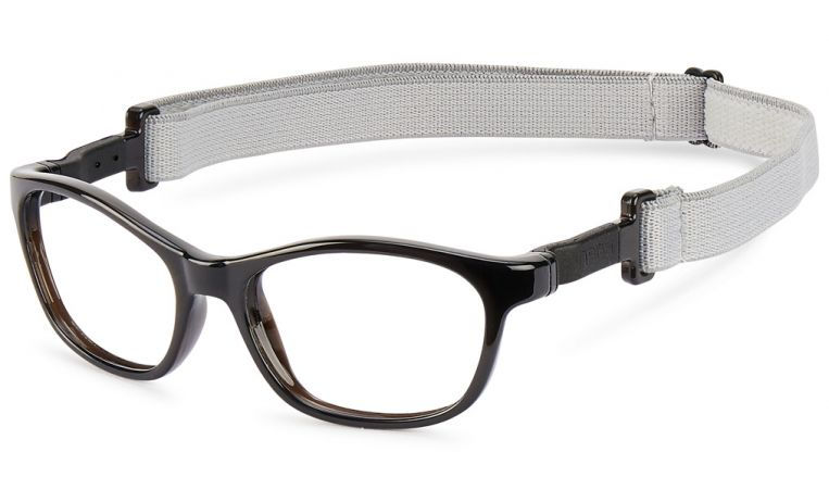 Thumbnail: NANO CAMPER 3040344 - Black Wayfarer Eyeglasses for Kids