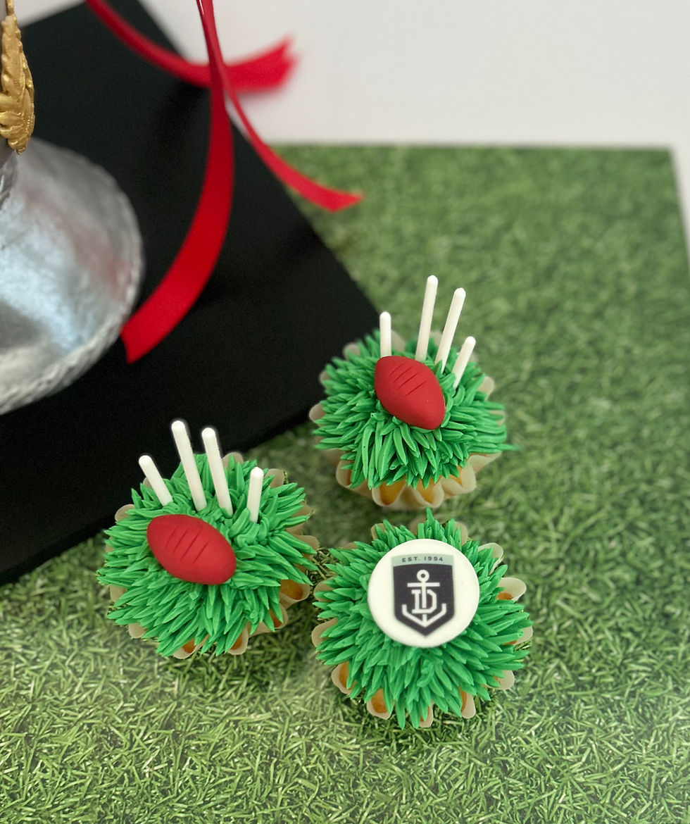 Thumbnail: AFL Cupcakes