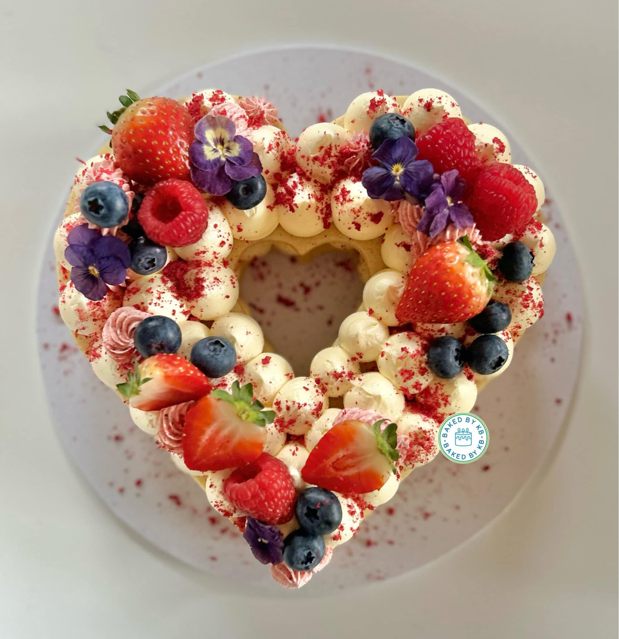 Mother’s Day Heart Cake - Limited edition