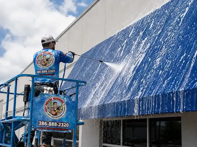 pressure washing property maintenance in Central FL