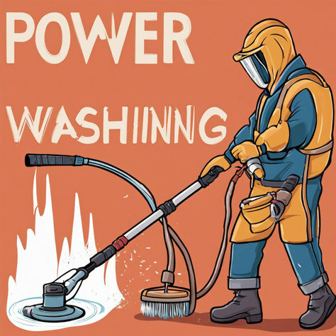 equipped pressure washer