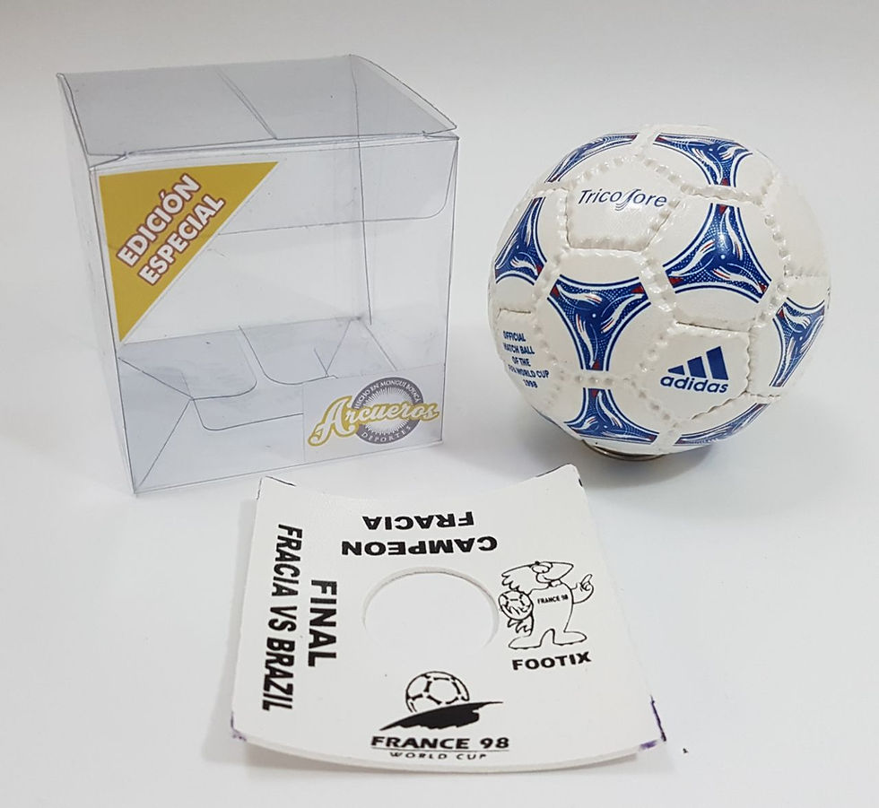 Miniatura: Colección 21 minimundiales de fútbol