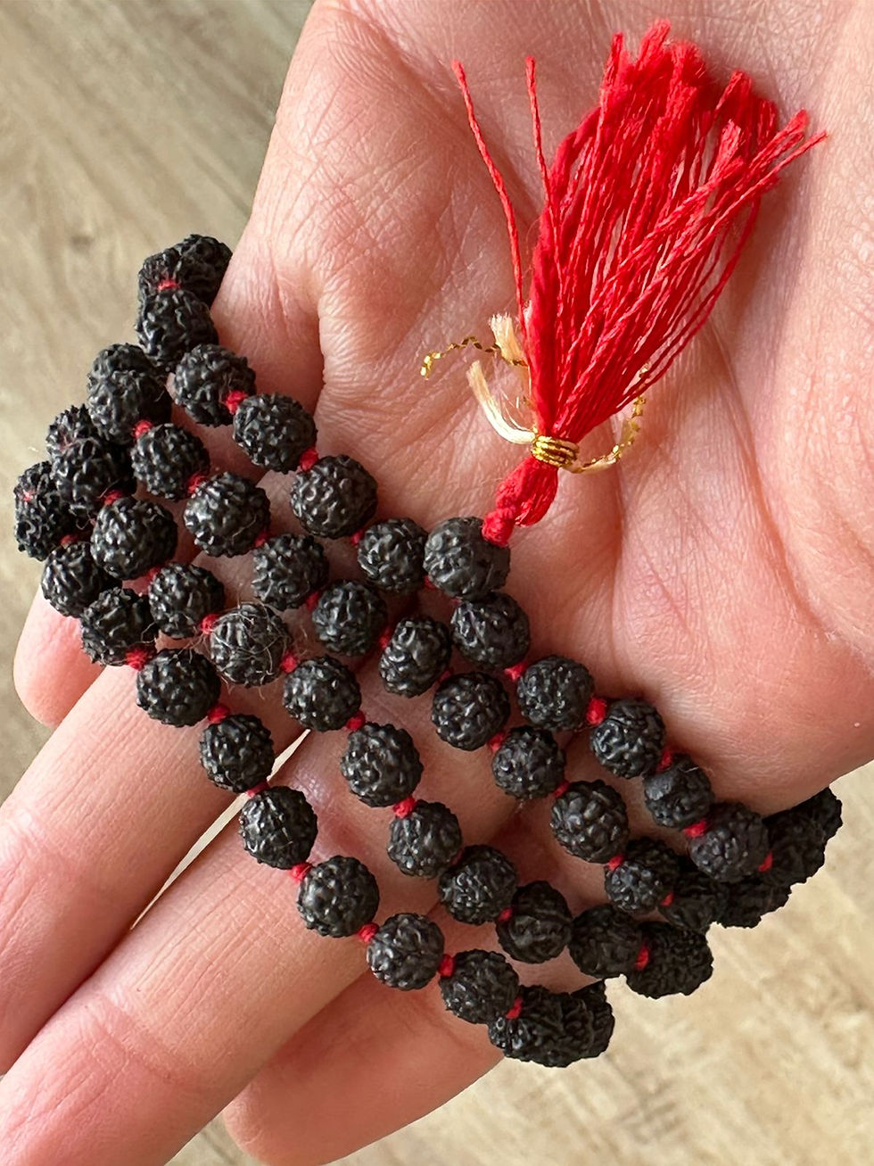 Miniatura: Japa Mala Rudraksha 4mm y 8mm