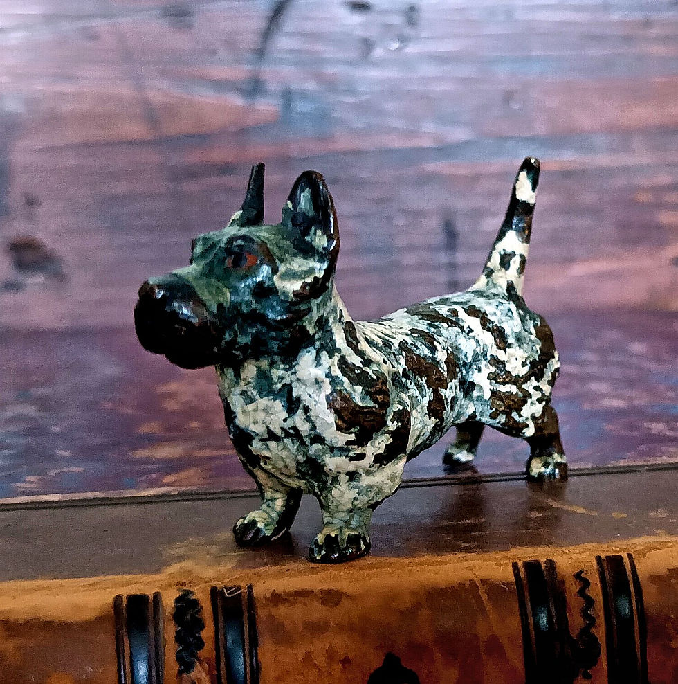 Thumbnail: Antique Bronze Terrier