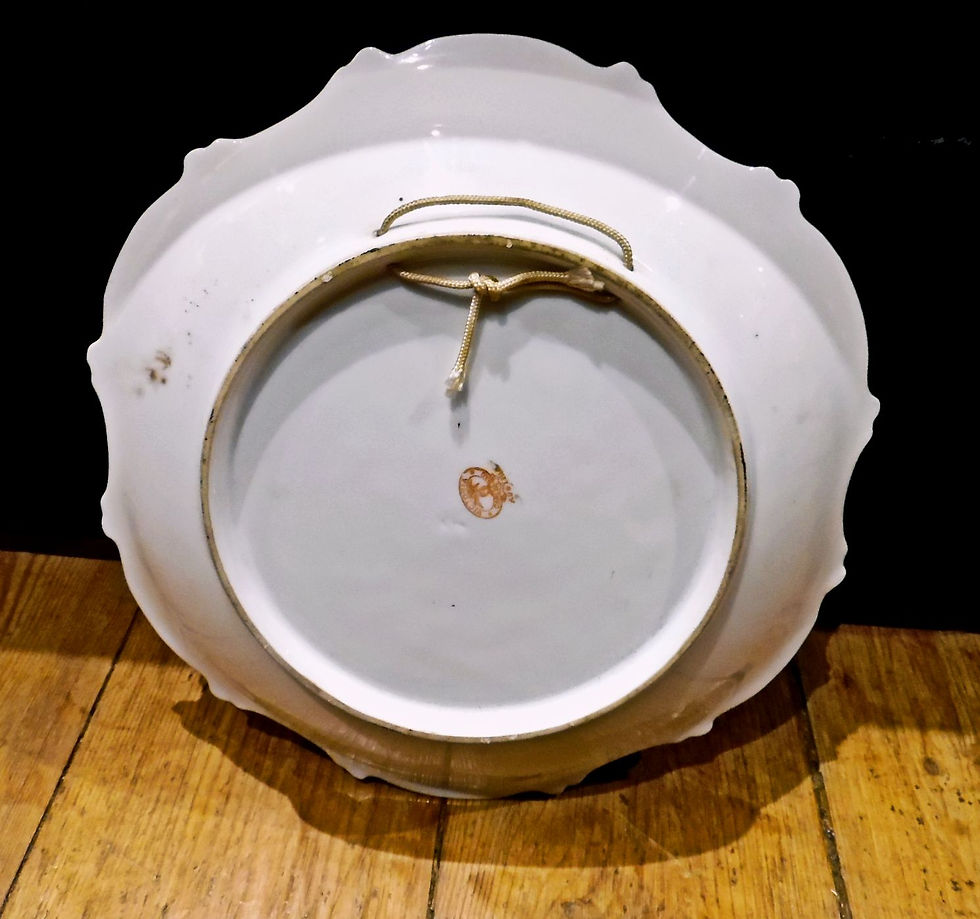Thumbnail: Pair Of Antique Wall Plates