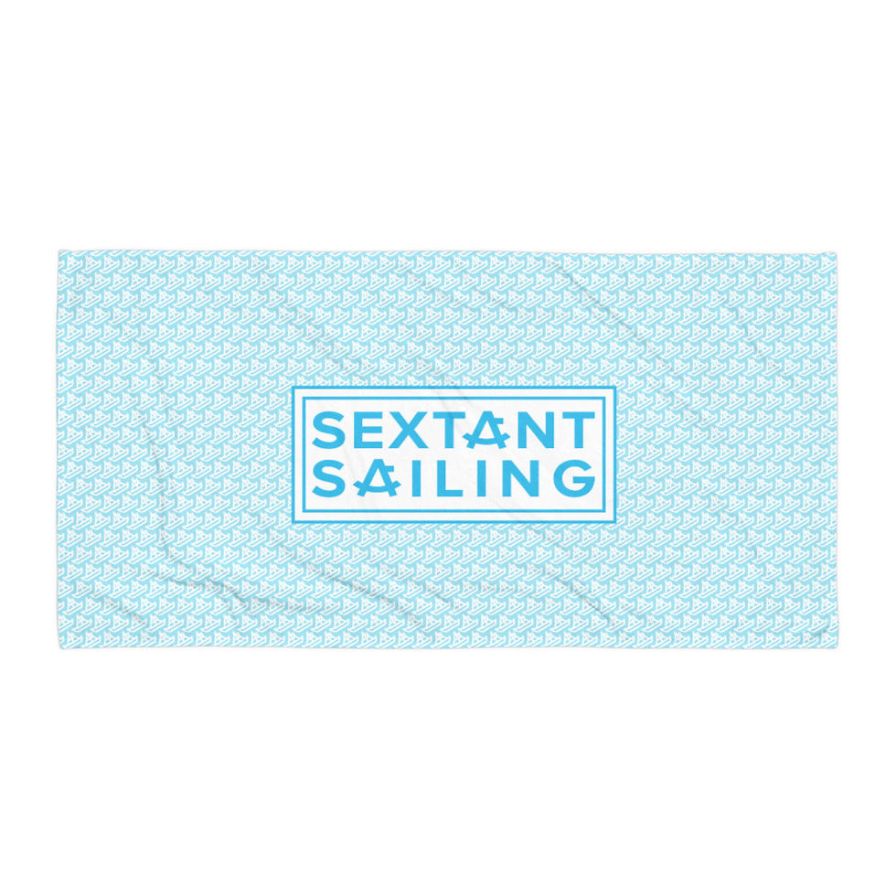 Sextant Blue Towel