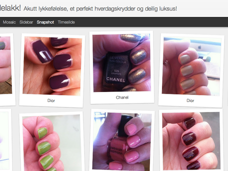 O’ neglelakklykke – ny blogg!