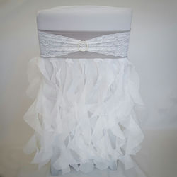organza ruffle