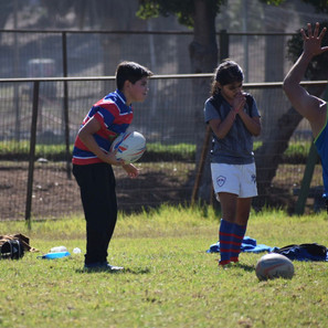 "La Escuela de Rugby de Carneros no para en sus entrenamientos"