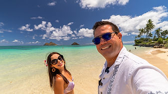 Zorito y Doug en Hawaii