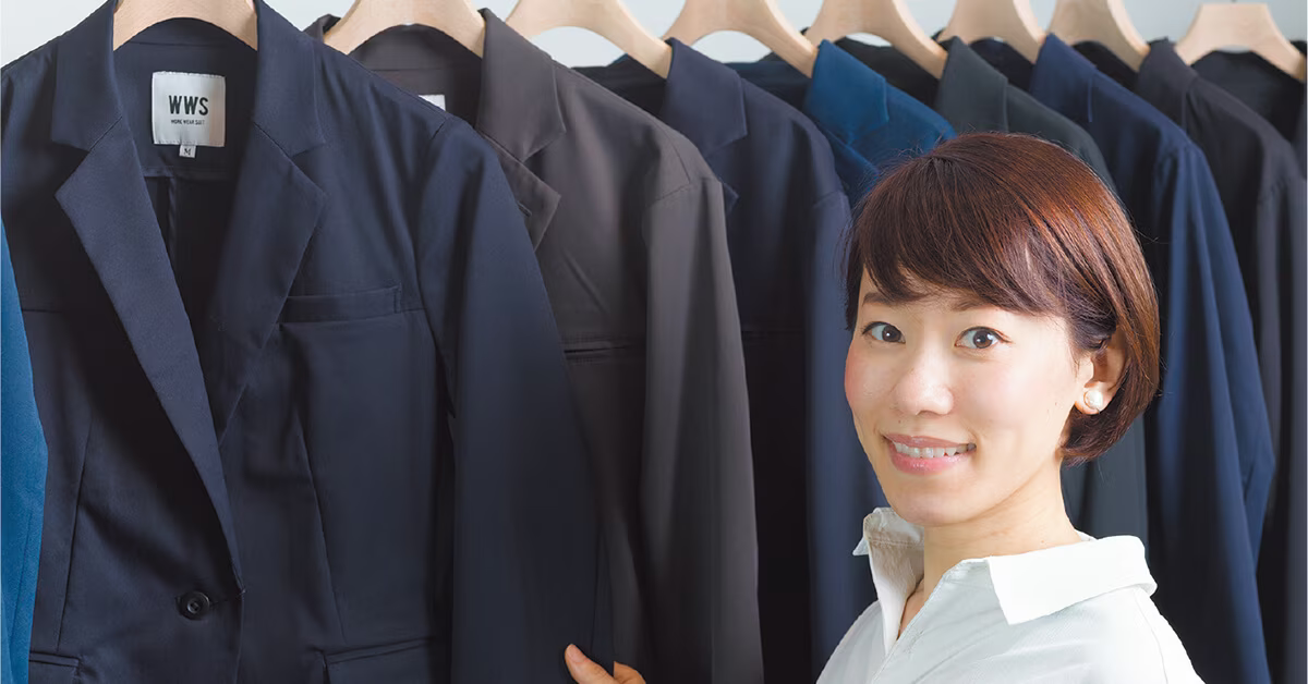 スーツに見える作業着「ワークウェアスーツ」機能的で格好良く、着心地