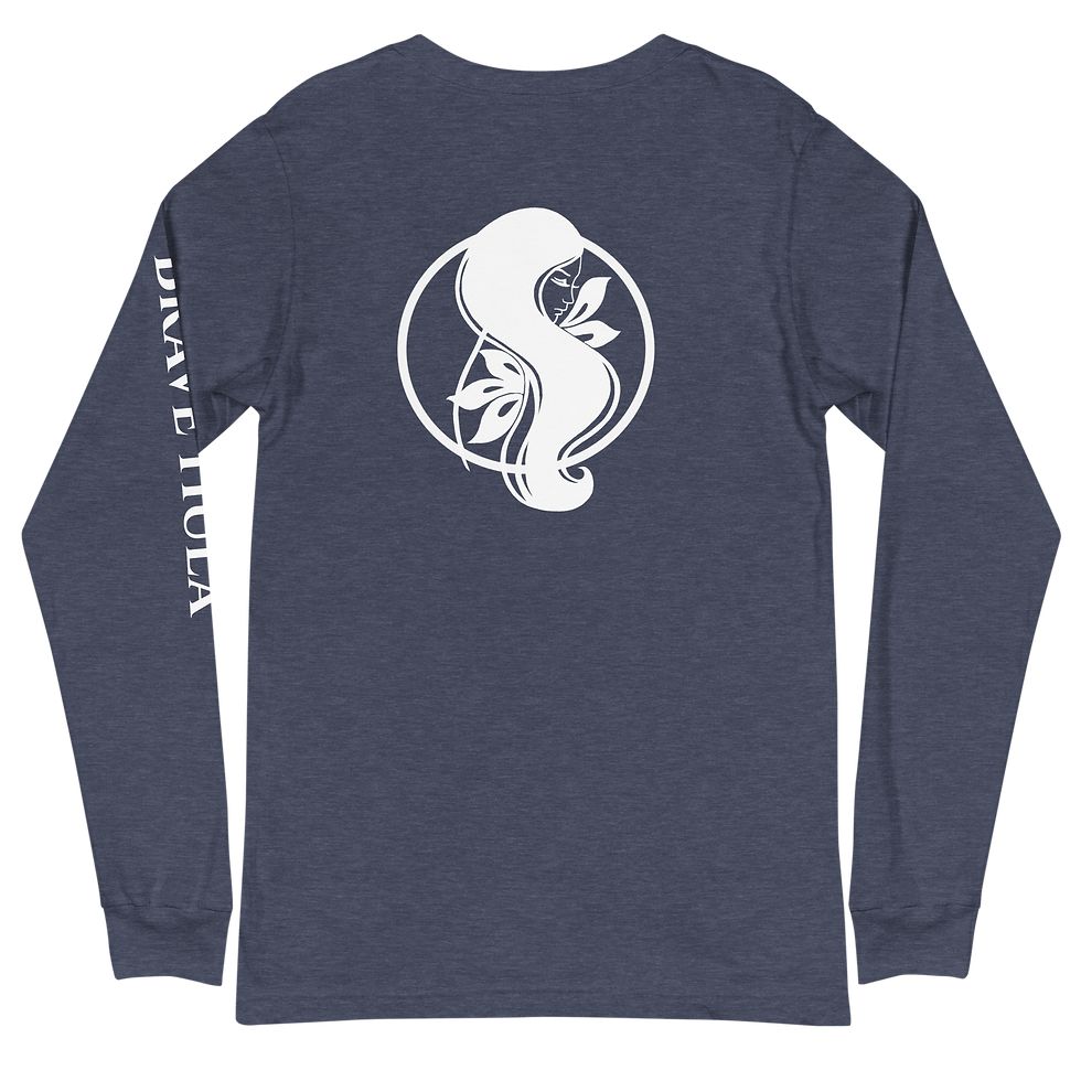 Thumbnail: Unisex BRAVE HULA Long Sleeve Tee